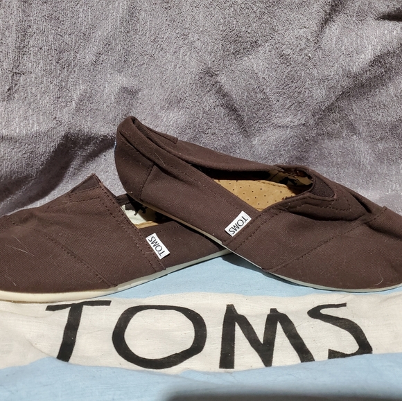 Toms Shoes - Toms Black Canvas size 9.5